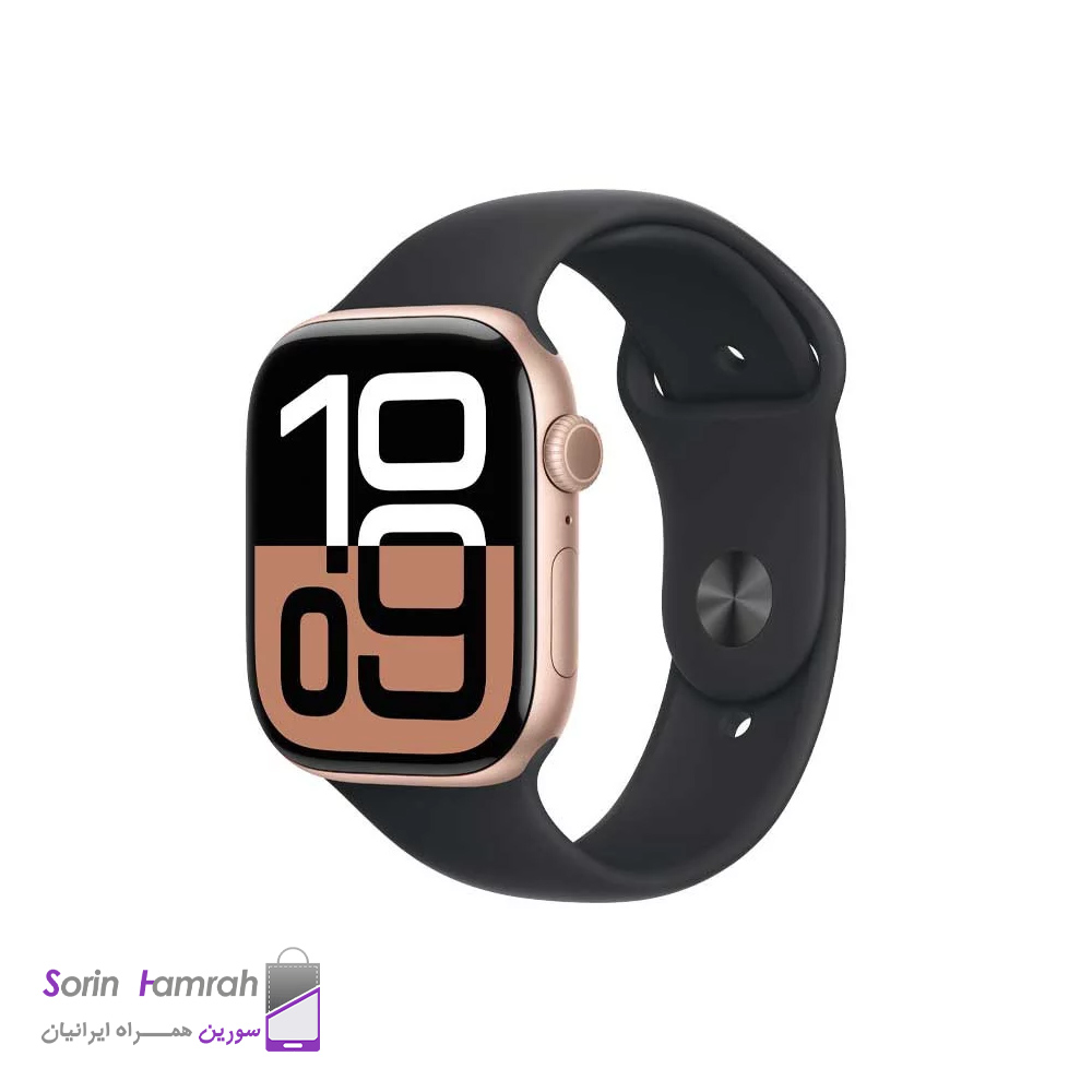 اپل واچ سری 10 مدل 42mm بدنه آلومینیوم با بند سیلیکونی